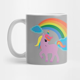 The rainbow unicorn Mug